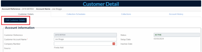 A screenshot of a customer details form

AI-generated content may be incorrect.