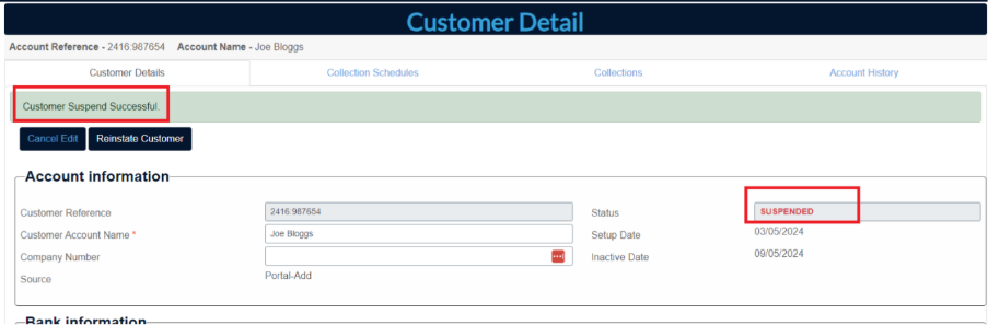 A screenshot of a customer details form

AI-generated content may be incorrect.